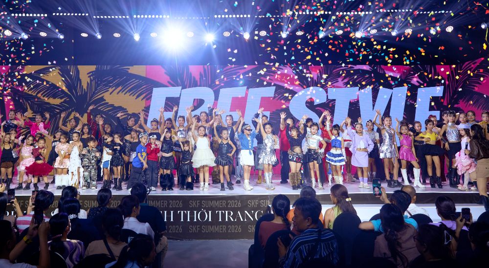 Những gương mặt Vé Vàng tỏa sáng trong bộ sưu tập Freestyle SKF Summer 2026